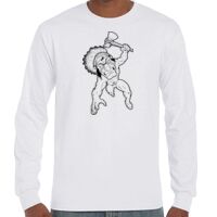 T-Shirt Hammer Manches Longues de Marque Gildan Vignette