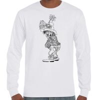 T-Shirt Hammer Manches Longues de Marque Gildan Vignette