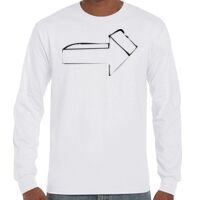 T-Shirt Hammer Manches Longues de Marque Gildan Vignette