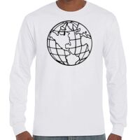 T-Shirt Hammer Manches Longues de Marque Gildan Vignette