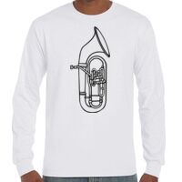 T-Shirt Hammer Manches Longues de Marque Gildan Vignette