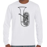 T-Shirt Hammer Manches Longues de Marque Gildan Vignette