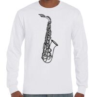 T-Shirt Hammer Manches Longues de Marque Gildan Vignette