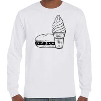 T-Shirt Hammer Manches Longues de Marque Gildan Vignette