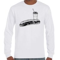 T-Shirt Hammer Manches Longues de Marque Gildan Vignette