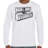 T-Shirt Hammer Manches Longues de Marque Gildan Vignette