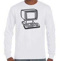 T-Shirt Hammer Manches Longues de Marque Gildan Vignette