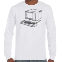 T-Shirt Hammer Manches Longues de Marque Gildan Vignette