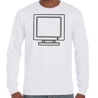 T-Shirt Hammer Manches Longues de Marque Gildan Vignette