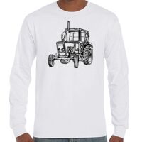 T-Shirt Hammer Manches Longues de Marque Gildan Vignette