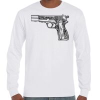 T-Shirt Hammer Manches Longues de Marque Gildan Vignette