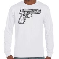 T-Shirt Hammer Manches Longues de Marque Gildan Vignette