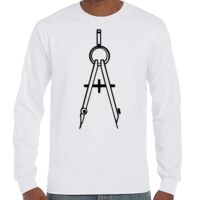 T-Shirt Hammer Manches Longues de Marque Gildan Vignette
