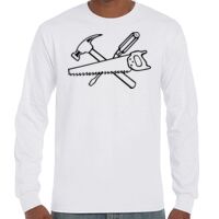 T-Shirt Hammer Manches Longues de Marque Gildan Vignette