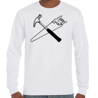 T-Shirt Hammer Manches Longues de Marque Gildan Vignette