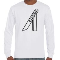 T-Shirt Hammer Manches Longues de Marque Gildan Vignette