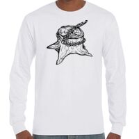 T-Shirt Hammer Manches Longues de Marque Gildan Vignette