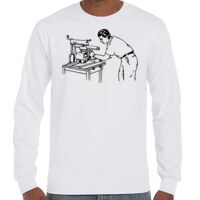 T-Shirt Hammer Manches Longues de Marque Gildan Vignette