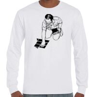 T-Shirt Hammer Manches Longues de Marque Gildan Vignette