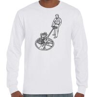 T-Shirt Hammer Manches Longues de Marque Gildan Vignette