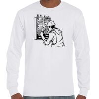 T-Shirt Hammer Manches Longues de Marque Gildan Vignette