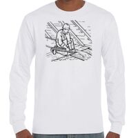 T-Shirt Hammer Manches Longues de Marque Gildan Vignette