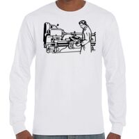 T-Shirt Hammer Manches Longues de Marque Gildan Vignette