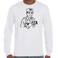 T-Shirt Hammer Manches Longues de Marque Gildan Vignette