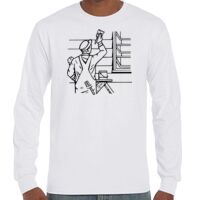 T-Shirt Hammer Manches Longues de Marque Gildan Vignette