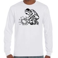 T-Shirt Hammer Manches Longues de Marque Gildan Vignette