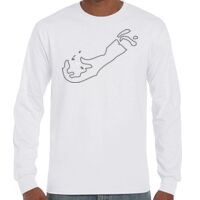 T-Shirt Hammer Manches Longues de Marque Gildan Vignette