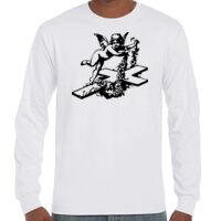 T-Shirt Hammer Manches Longues de Marque Gildan Vignette