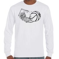 T-Shirt Hammer Manches Longues de Marque Gildan Vignette