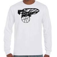 T-Shirt Hammer Manches Longues de Marque Gildan Vignette