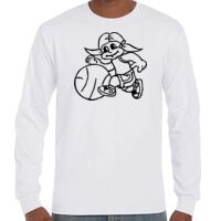 T-Shirt Hammer Manches Longues de Marque Gildan Vignette