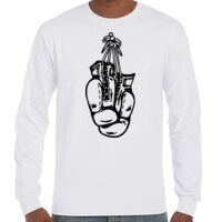 T-Shirt Hammer Manches Longues de Marque Gildan Vignette