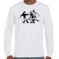 T-Shirt Hammer Manches Longues de Marque Gildan Vignette