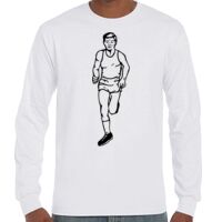 T-Shirt Hammer Manches Longues de Marque Gildan Vignette