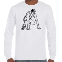 T-Shirt Hammer Manches Longues de Marque Gildan Vignette