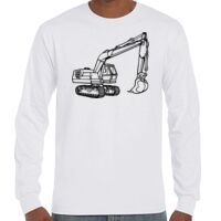 T-Shirt Hammer Manches Longues de Marque Gildan Vignette