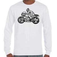 T-Shirt Hammer Manches Longues de Marque Gildan Vignette