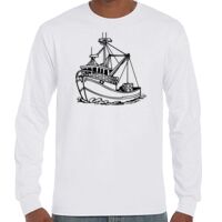 T-Shirt Hammer Manches Longues de Marque Gildan Vignette