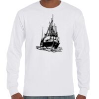 T-Shirt Hammer Manches Longues de Marque Gildan Vignette