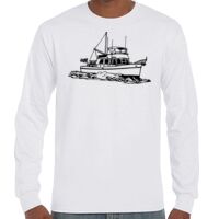 T-Shirt Hammer Manches Longues de Marque Gildan Vignette