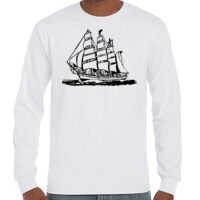 T-Shirt Hammer Manches Longues de Marque Gildan Vignette