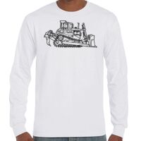 T-Shirt Hammer Manches Longues de Marque Gildan Vignette