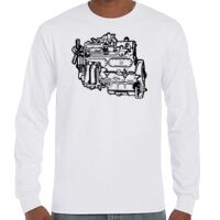 T-Shirt Hammer Manches Longues de Marque Gildan Vignette