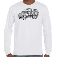 T-Shirt Hammer Manches Longues de Marque Gildan Vignette