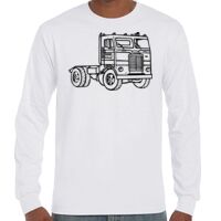 T-Shirt Hammer Manches Longues de Marque Gildan Vignette