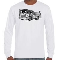 T-Shirt Hammer Manches Longues de Marque Gildan Vignette